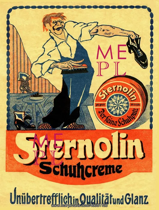  : Sternolin shoe polish advert