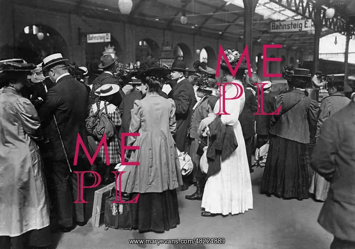 : The Stettin Station, 1912 : The Stettin Station, 1912