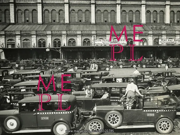 : The Stettiner Bahnhof in Berlin, 1930 : The Stettiner Bahnhof in Berlin, 1930