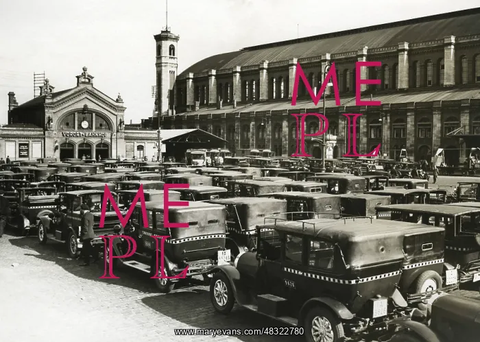 : The Stettiner Bahnhof in Berlin, 1932 : The Stettiner Bahnhof in Berlin, 1932