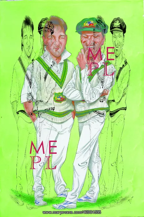 : Steve and Mark Waugh - Australian cricketers : Steve and Mark Waugh - Australian cricketers