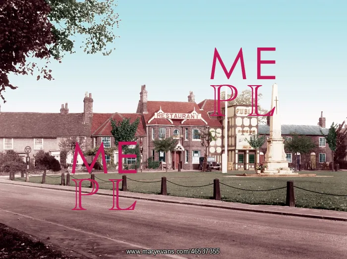  : Stevenage, the Green c1955