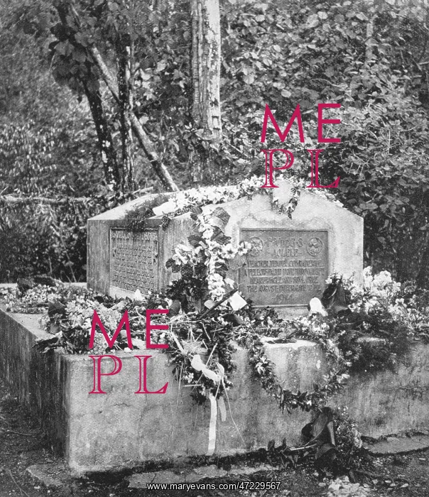 : Stevenson - Tomb - Samoa : Stevenson - Tomb - Samoa
