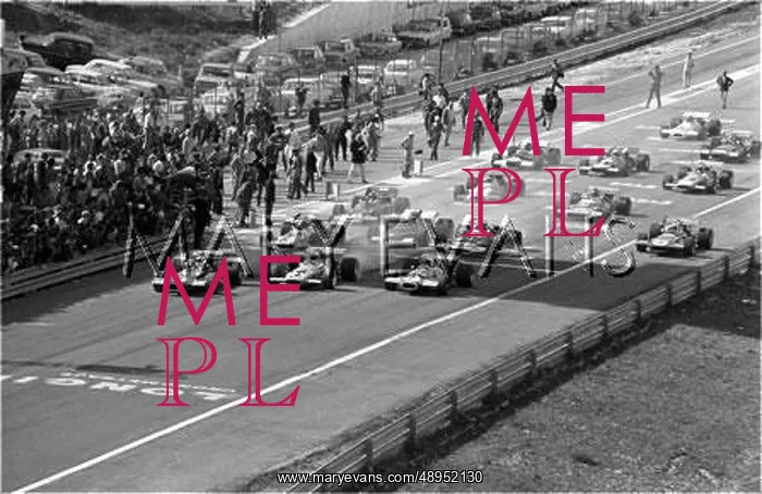 : Stewart in March, Spanish GP, Jarama : Stewart in March, Spanish GP, Jarama