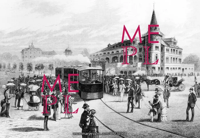 : The Stiglmaierplatz before the Loewenbraeukeller in Muni : The Stiglmaierplatz before the Loewenbraeukeller in Muni