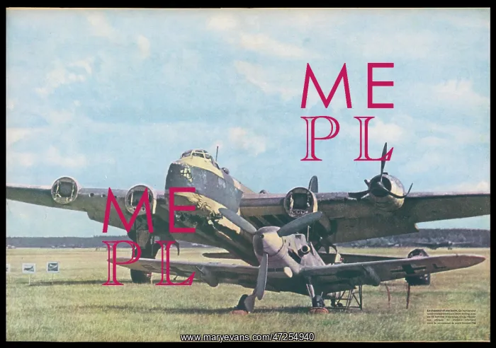 : STIRLING DOWNED BY ME109 : STIRLING DOWNED BY ME109