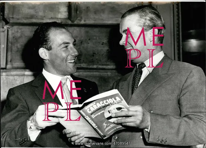 : Stirling Moss and Rudolf Caracciola, racing drivers : Stirling Moss and Rudolf Caracciola, racing drivers