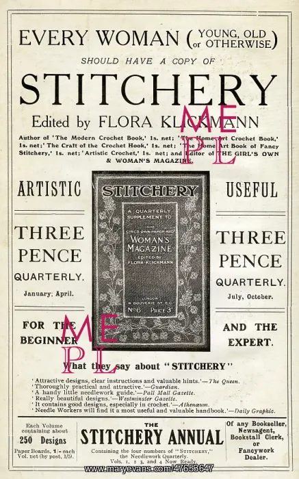 : Stitchery, edited by Flora Klickmann : Stitchery, edited by Flora Klickmann