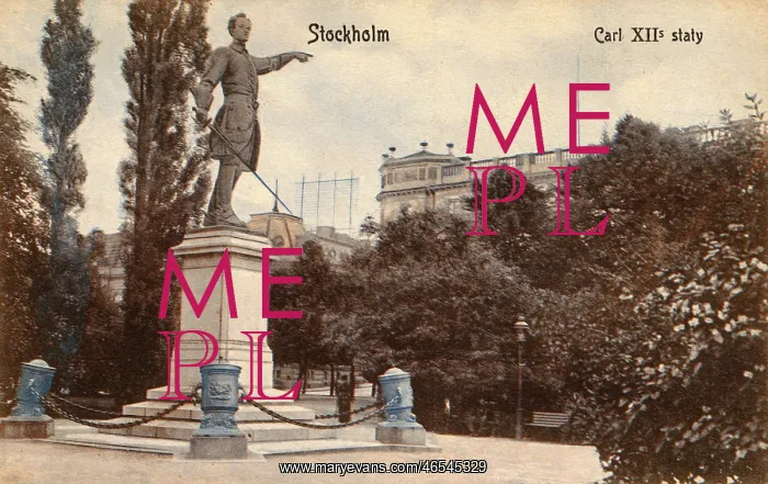 : Stockholm - Statue of Carl XII : Stockholm - Statue of Carl XII