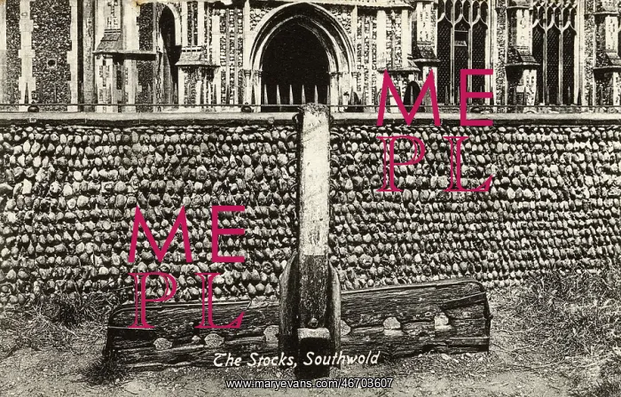: The Stocks - Southwold, Suffolk : The Stocks - Southwold, Suffolk