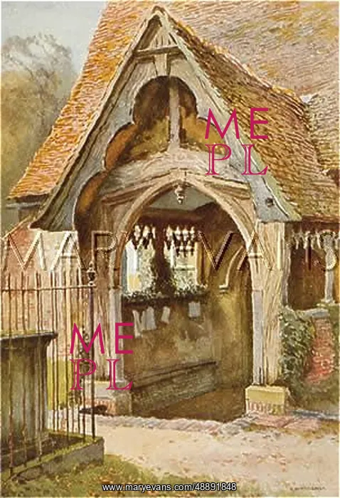 : STOKE POGES / PORCH C1910 : STOKE POGES / PORCH C1910