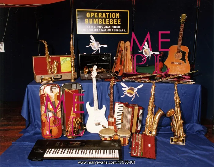: Stolen property display, Operation Bumblebee : Stolen property display, Operation Bumblebee