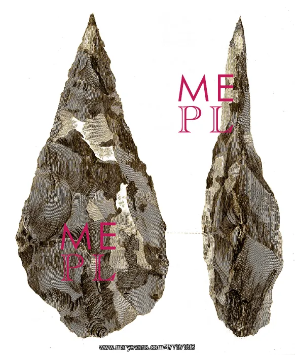 : Stone Age Hand-Axes from Hoxne, Suffolk : Stone Age Hand-Axes from Hoxne, Suffolk