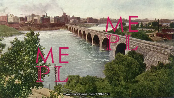  : Stone Arch Bridge. Minneapolis
