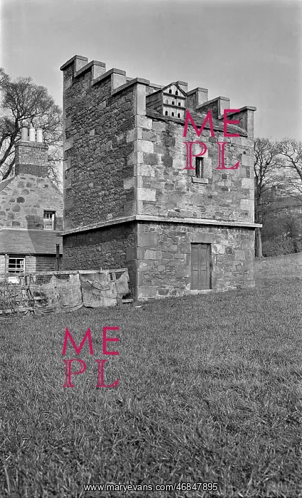 : Stone building with dovecote : Stone building with dovecote
