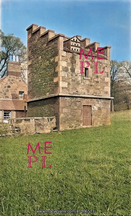 : Stone building with dovecote : Stone building with dovecote