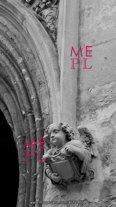 : Stone carving on a building, Oxford : Stone carving on a building, Oxford