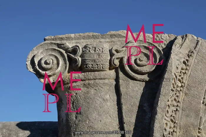 : Stone carving, Perga, Antalya, Turkey : Stone carving, Perga, Antalya, Turkey