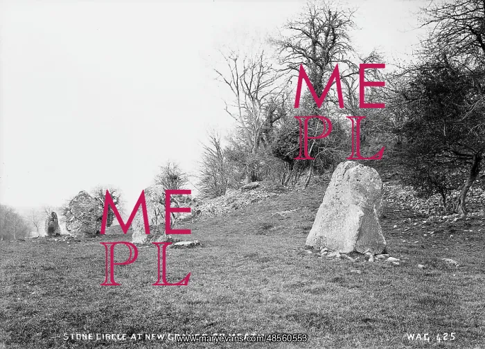 : Stone Circle at New Grange, Co Meath : Stone Circle at New Grange, Co Meath