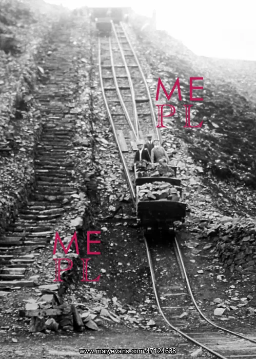  : Stone quarry inclined plane railway