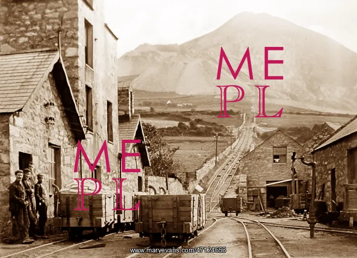  : Stone quarry inclined plane railway