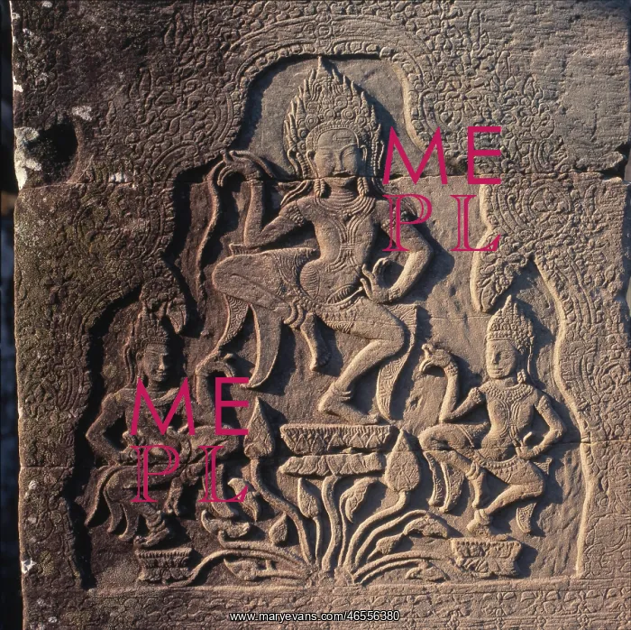 : Stone relief at Wat Bayon temple, Angkor Thom, Cambodia : Stone relief at Wat Bayon temple, Angkor Thom, Cambodia