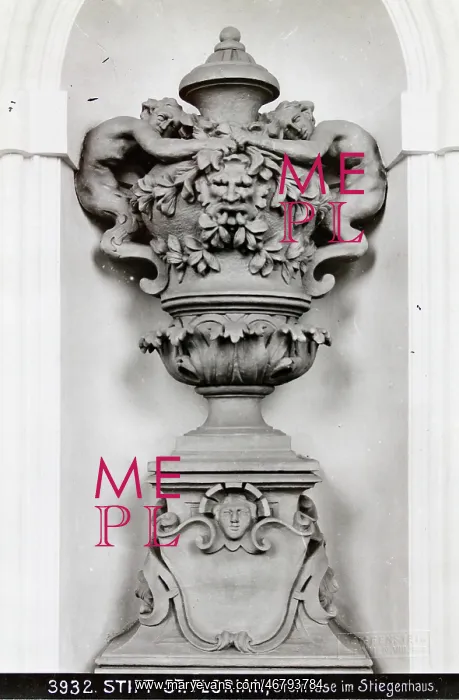  : Stone vase in St. Florian