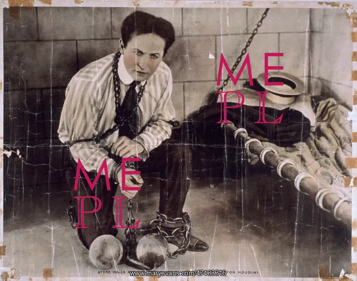 : Stone walls and chains do not make a prison - - for Houdini : Stone walls and chains do not make a prison - - for Houdini