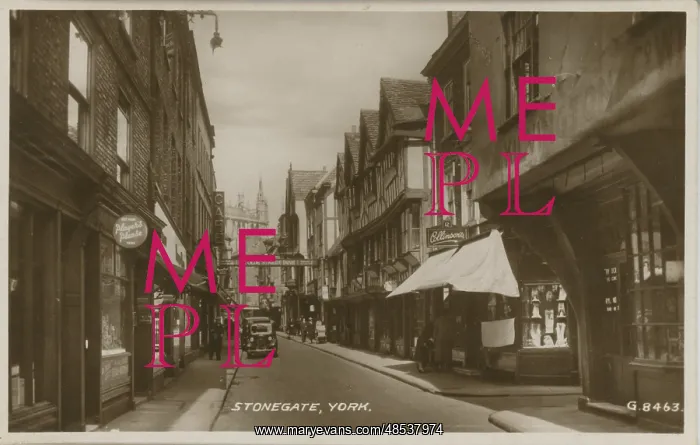  : Stonegate, York, Yorkshire, England