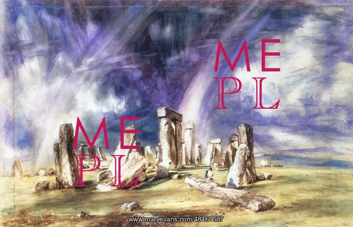 : Stonehenge circa 1835: John Constable (1776-1837) : Stonehenge circa 1835: John Constable (1776-1837)