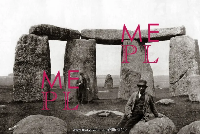  : Stonehenge, circa 1870s