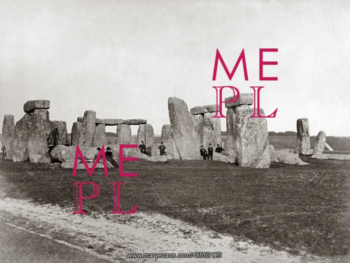  : Stonehenge, circa 1880
