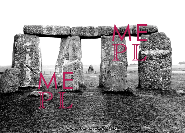  : Stonehenge, showing the Hele Stone 1928