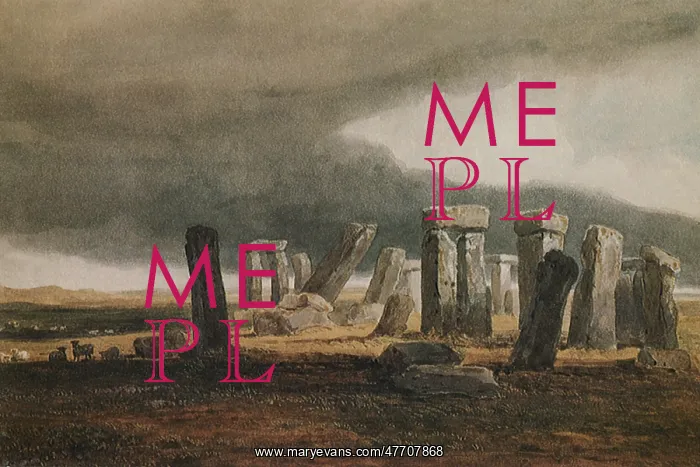  : Stonehenge - A Storm Coming On