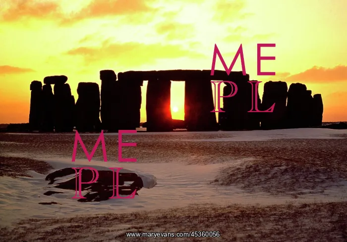 : Stonehenge sunset : Stonehenge sunset