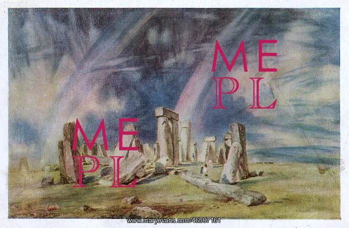 : Stonehenge, Wiltshire, by John Constable : Stonehenge, Wiltshire, by John Constable