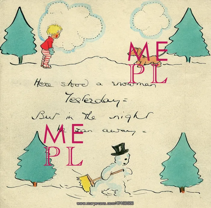 : Here stood a snowman yesterday : Here stood a snowman yesterday