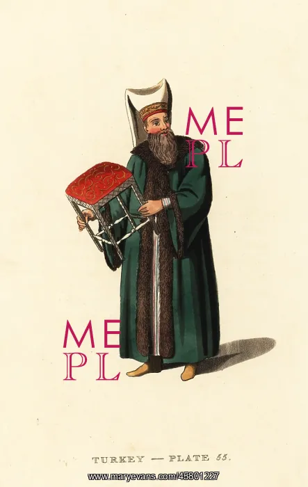 : Stool bearer to the Grand Signior, Sultan of the : Stool bearer to the Grand Signior, Sultan of the