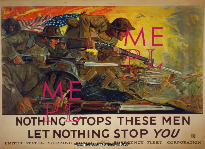 : Nothing stops these men, let nothing stop you : Nothing stops these men, let nothing stop you