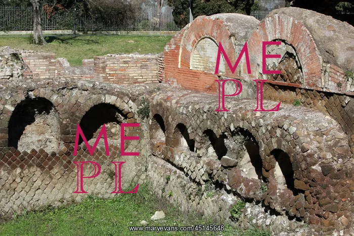 : Storage of cinerary urns, Porta Romana necropolis : Storage of cinerary urns, Porta Romana necropolis