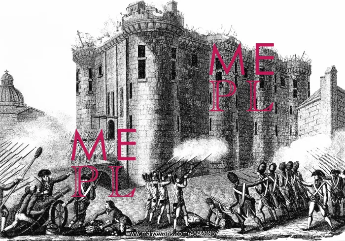  : Storming of the Bastille by Parisians led by the