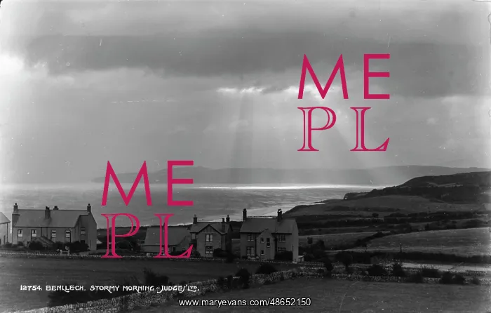: Stormy Morning in Benllech : Stormy Morning in Benllech