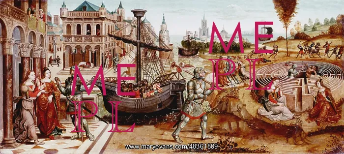 : The Story of Theseus, showing Theseus killing : The Story of Theseus, showing Theseus killing