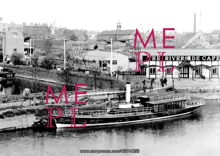  : Stourport-on-Severn, view from Bridge c1955