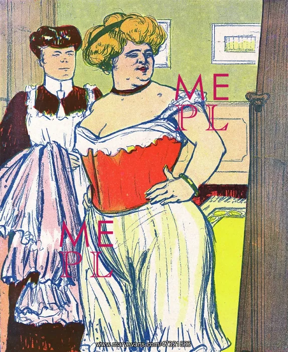 : Stout Lady - Corset : Stout Lady - Corset