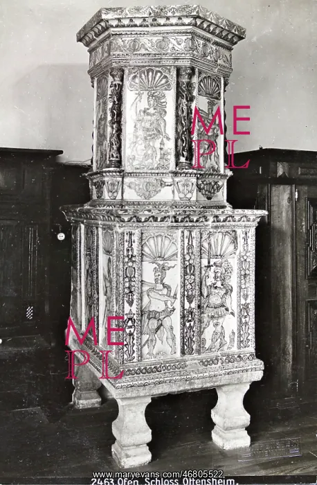 : Stove in Ottensheim castle : Stove in Ottensheim castle