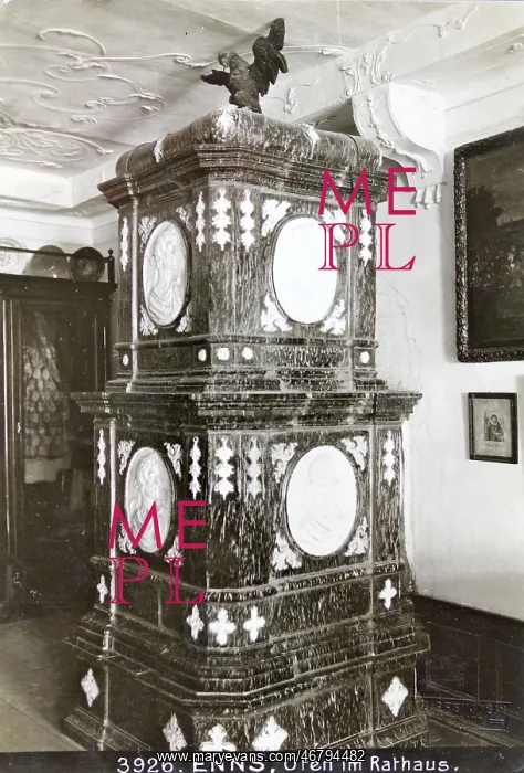 : Stove from town hall in Enns : Stove from town hall in Enns