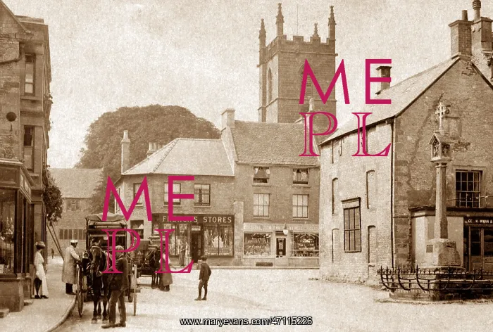  : Stow-on-the-Wold The Square early 1900s