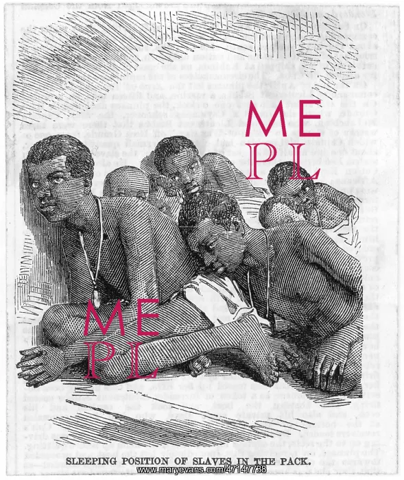 : Stowage of slaves on board ship : Stowage of slaves on board ship
