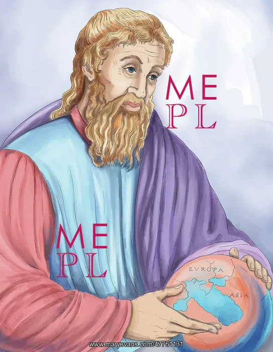 : Strabo, Greek geographer, philosopher and historian : Strabo, Greek geographer, philosopher and historian